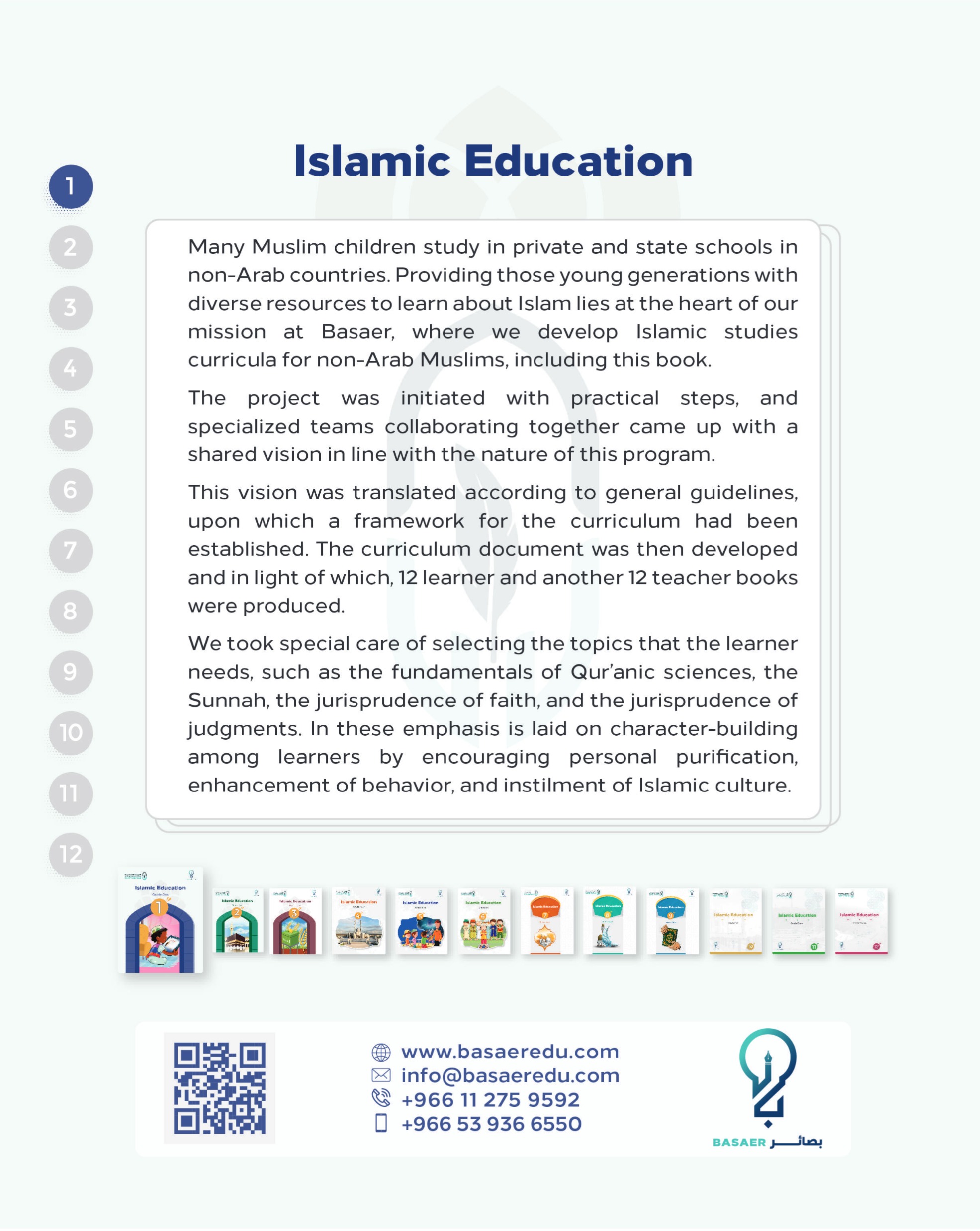 (1) Islamic Education