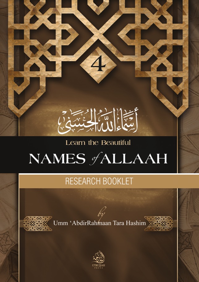 Learn the Beautiful Names of Allaah Research Booklet
