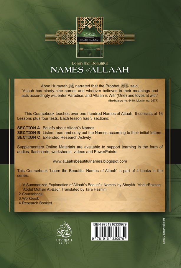 Learn the Beautiful Names of Allaah Coursebook