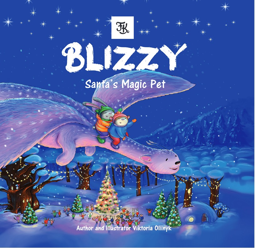 Blizzy" Santa's Magic Pet"